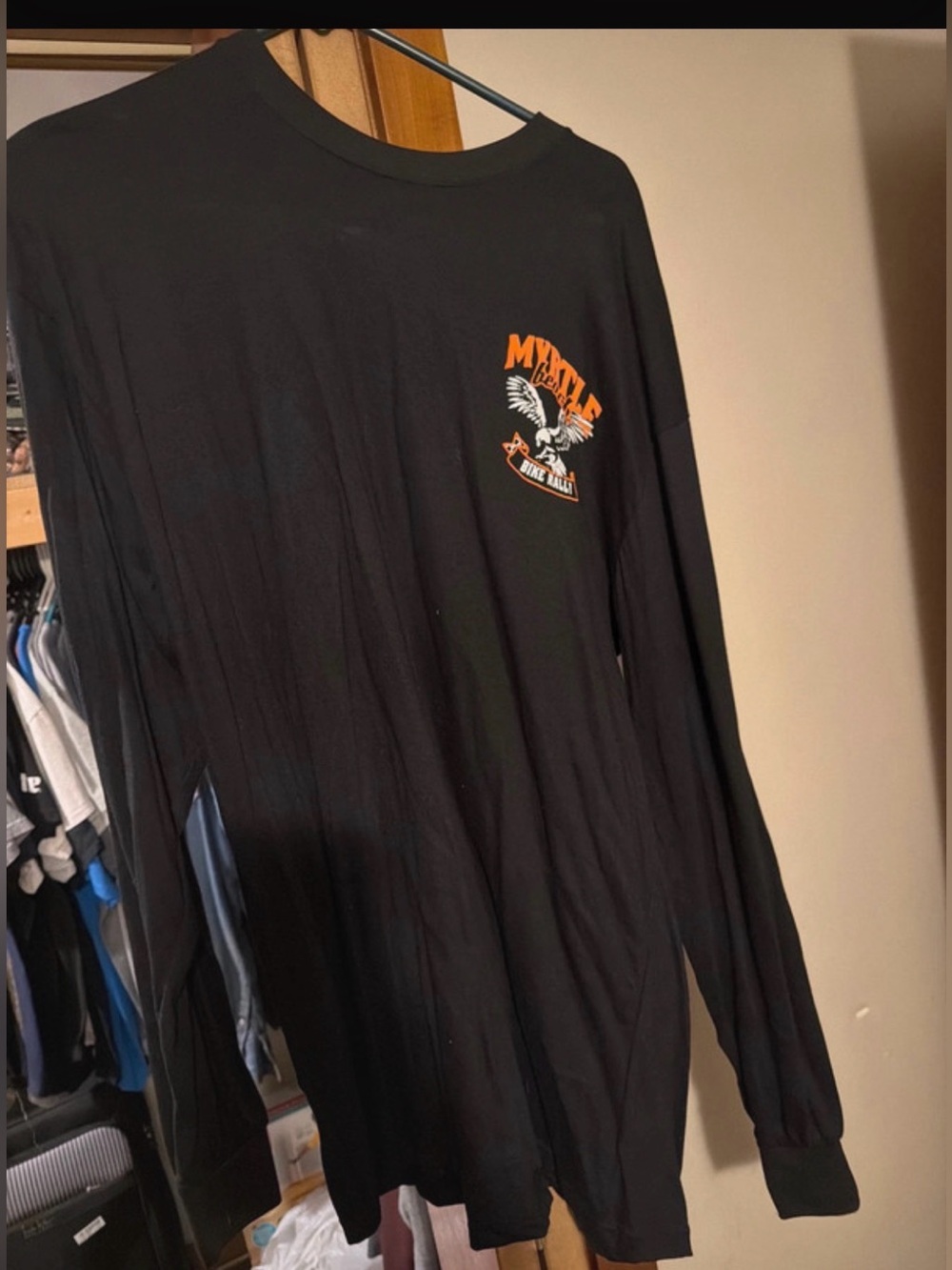 NWT-XL LONG SLEEVE MYRTLE BEACH BIKE RALLY CLASSIC T-SHIRT